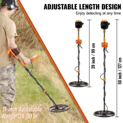 VEVOR Waterproof Metal Detector, 12