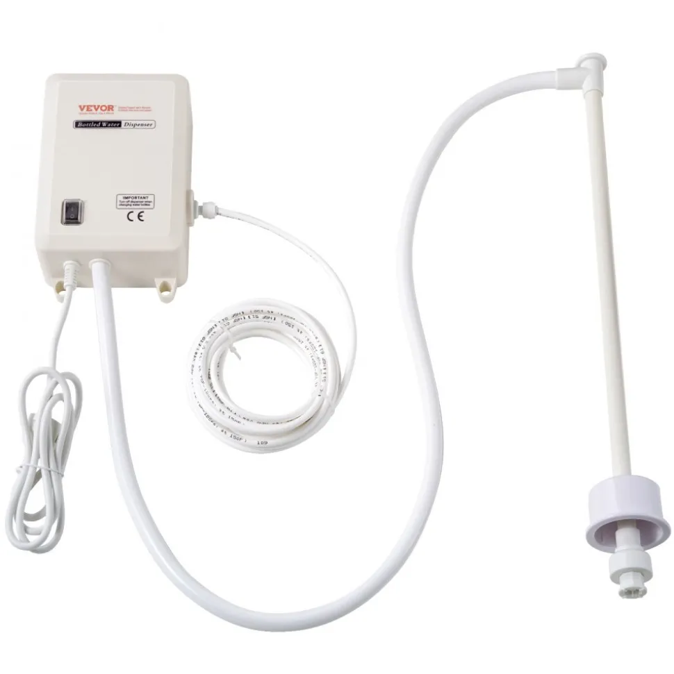 VEVOR Water Pump System for 5 Gallon Bottles, Automatic Electric Dispenser, Single Inlet, Suitable for Coffee/Tea Appliances, Fridges, Ice Machines