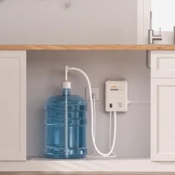 VEVOR Water Pump System for 5 Gallon Bottles, Automatic Electric Dispenser, Single Inlet, Suitable for Coffee/Tea Appliances, Fridges, Ice Machines