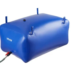 VEVOR Water Storage Bladder 105.7 Gallon Large Capacity Water Bag, Portable & Collapsible Soft Waters Container, Leakproof & Tear-Resistant PVC Emergency Waters Storage Tank for RV Truck & Outdoor Use