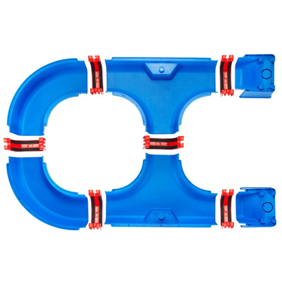 VEVOR Water Table for Toddlers, Kids Activity Play Waterway, Outdoor Summer Water Park Playset with 39PCS Accessories for Backyard Lawn Beach, Activity Sensory Play Table for 3+ Years Boys Girls