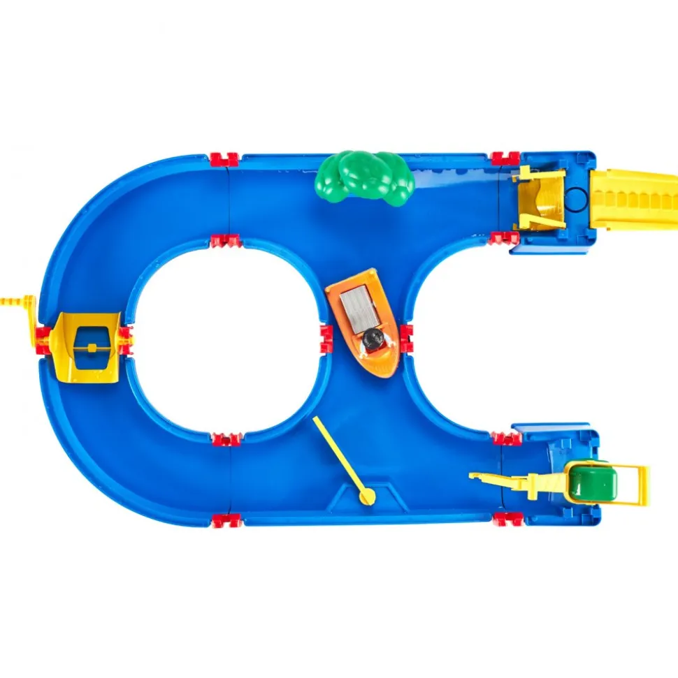 VEVOR Water Table for Toddlers, Kids Activity Play Waterway, Outdoor Summer Water Park Playset with 39PCS Accessories for Backyard Lawn Beach, Activity Sensory Play Table for 3+ Years Boys Girls