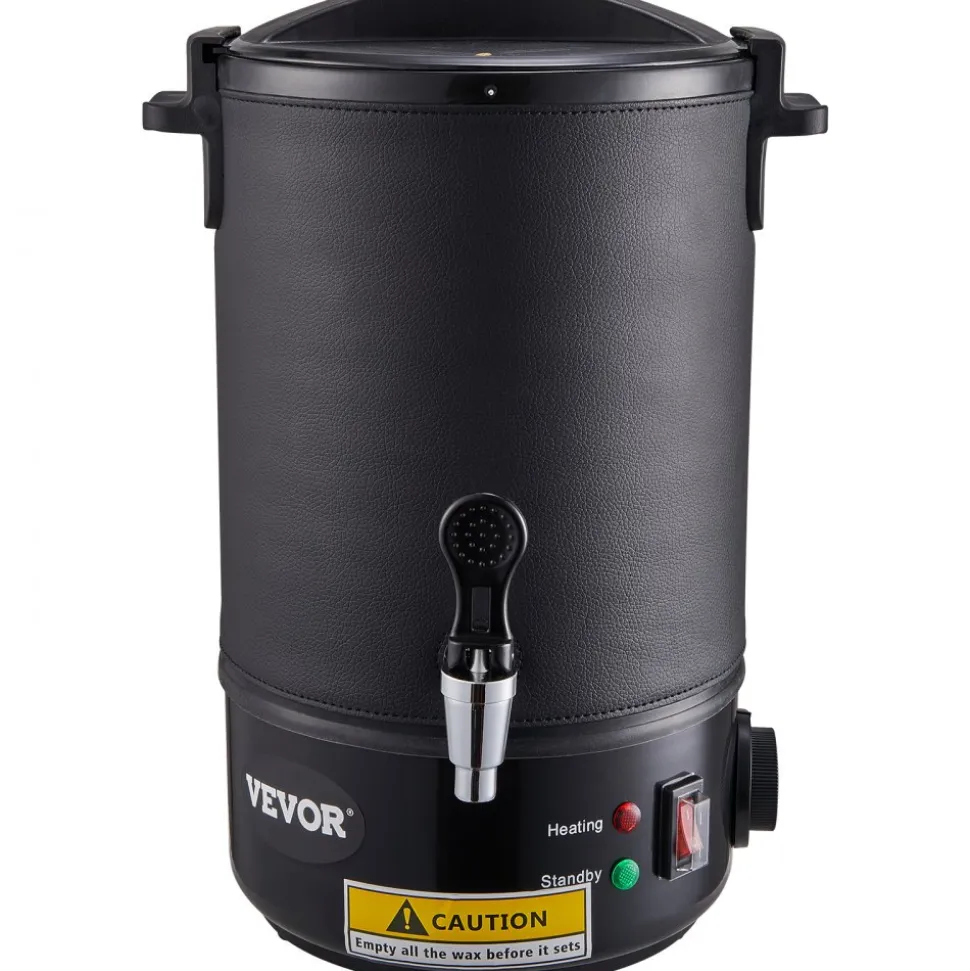 VEVOR Wax Melter for Candle Making, 6.5 Liter Large Electric Wax Melting Pot Easy Pour Spout, 9-level Temperature Control, Easy Clean for Candle Soap Cream Beauty Bulk Production Business or Home