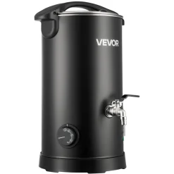 VEVOR Wax Melter for Candle Making, 5.3 Qts, Fast and Even Heating, with Easy Pour Spout and Temperature Control, Hourglass Base for Non-Stick Smooth Flow, Wax Melting Pot for Making Candles Soaps