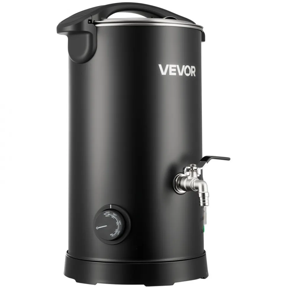 VEVOR Wax Melter for Candle Making, 5.3 Qts, Fast and Even Heating, with Easy Pour Spout and Temperature Control, Hourglass Base for Non-Stick Smooth Flow, Wax Melting Pot for Making Candles Soaps