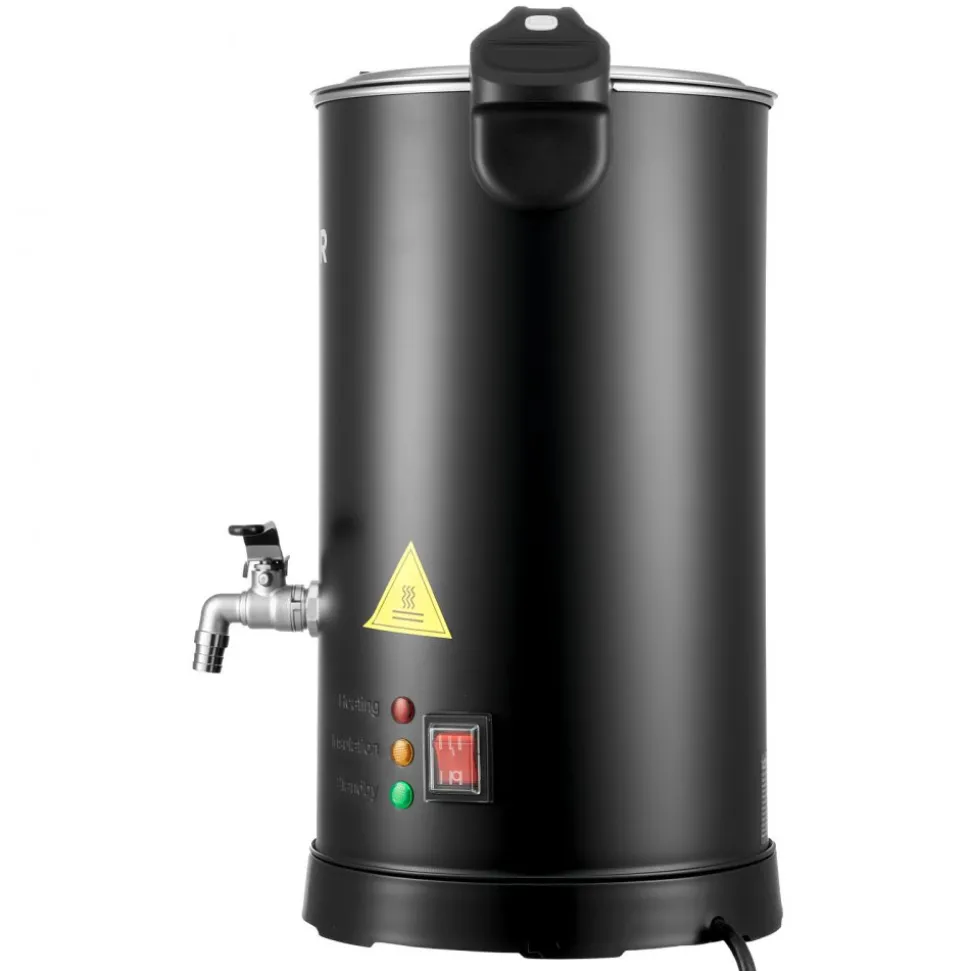 VEVOR Wax Melter for Candle Making, 5.3 Qts, Fast and Even Heating, with Easy Pour Spout and Temperature Control, Hourglass Base for Non-Stick Smooth Flow, Wax Melting Pot for Making Candles Soaps