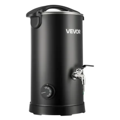 VEVOR Wax Melter for Candle Making, 5.3 Qts, Fast and Even Heating, with Easy Pour Spout and Temperature Control, Hourglass Base for Non-Stick Smooth Flow, Wax Melting Pot for Making Candles Soaps