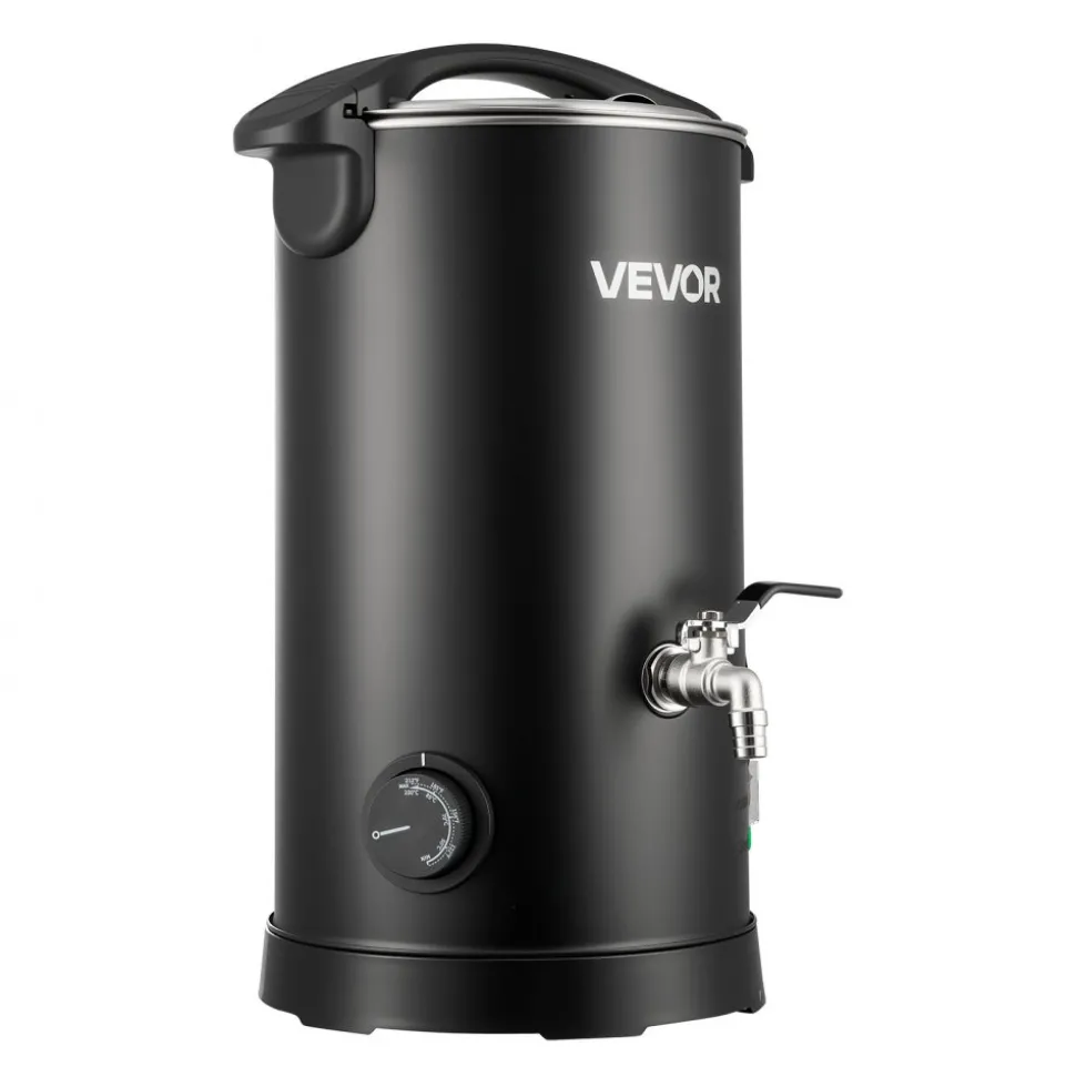 VEVOR Wax Melter for Candle Making, 5.3 Qts, Fast and Even Heating, with Easy Pour Spout and Temperature Control, Hourglass Base for Non-Stick Smooth Flow, Wax Melting Pot for Making Candles Soaps