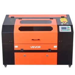 VEVOR 130W CO2 Laser Engraver, 55 x 35 in, CO2 Laser Engraver Cutter Machine with Water Chiller, 2 Way Pass Air Assist, 1200 mm/s Speed, Autofocus Engraving Cutting Machine, for Wood Acrylic Glass