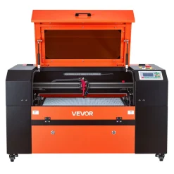 VEVOR 130W CO2 Laser Engraver, 55 x 35 in, CO2 Laser Engraver Cutter Machine with Water Chiller, 2 Way Pass Air Assist, 1200 mm/s Speed, Autofocus Engraving Cutting Machine, for Wood Acrylic Glass