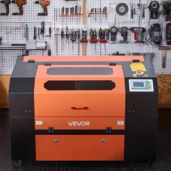 VEVOR 130W CO2 Laser Engraver, 55 x 35 in, CO2 Laser Engraver Cutter Machine with Water Chiller, 2 Way Pass Air Assist, 1200 mm/s Speed, Autofocus Engraving Cutting Machine, for Wood Acrylic Glass
