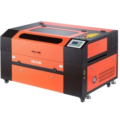 VEVOR 130W CO2 Laser Engraver, 55 x 35 in, CO2 Laser Engraver Cutter Machine with Water Chiller, 2 Way Pass Air Assist, 1200 mm/s Speed, Autofocus Engraving Cutting Machine, for Wood Acrylic Glass