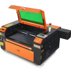 VEVOR 80W CO2 Laser Engraver, 20 x 28 in, 19.7 IPS Laser Cutter Machine with 2-Way Pass Air Assist, Compatible with LightBurn, CorelDRAW, AutoCAD, Windows, Mac OS, Linux, for Wood Acrylic Fabric More