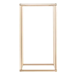 VEVOR Wedding Flower Stand, 10PCS 15.75-inch Column Flower Stand, Floral Stands with Acrylic Laminate, Gold Rectangular Floral Display Rack for Wedding, Party, Birthday, Home, Gold Centerpiece Stands