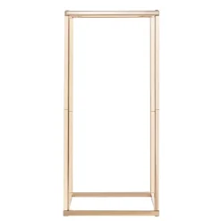 VEVOR Wedding Flower Stand, 10PCS 23.62-inch Column Flower Stand, Floral Stands with Acrylic Laminate, Rectangular Floral Display Rack for Wedding, Party, Birthday, Home, French Gold Stands