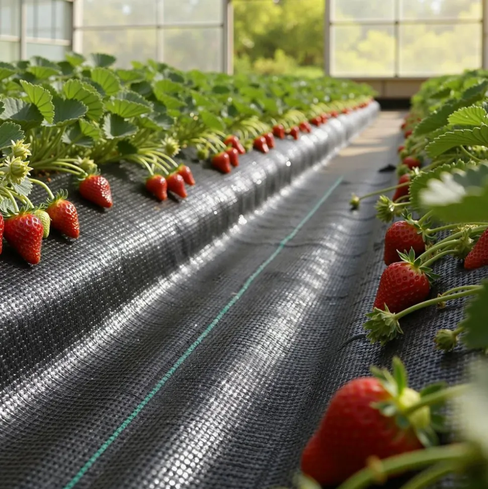 VEVOR Weed Barrier Fabric Heavy Duty, 1.4x50FT 3.2oz Landscape Fabric, Woven Weed Blocker Fabrics, Garden Fabrics Weeds Barrier, Weeds Control Ground Cover, Geotextile Webbing, Gardening Mat, Black