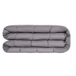VEVOR Weighted Blanket, 25 lbs, 80 x 87 in King Size, Soft 100% Cotton Heavy Blanket with Glass Beads, Breathable Material, Suitable for 250-310 lbs lbs Adults, Anxiety Stress Relief, Improve Sleep, Grey