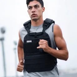 VEVOR Weighted Vest, Body Weight Vest with Shoulder Pad, and Reflective Stripe, Exercise Set for Men Women, Workout Equipment for Ā Strength Training, Running, Jogging, Fitness, Muscle Building