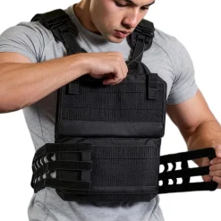 VEVOR Weighted Vest, Body Weight Vest with Shoulder Pad, and Reflective Stripe, Exercise Set for Men Women, Workout Equipment for  Strength Training, Running, Jogging, Fitness, Muscle Building