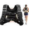 VEVOR Weighted Vest, 12 lbs Weight Vest with Reflective Stripe, Adjustable Buckle Body Weight Vest for Men Women, Workout Equipment for Strength Training, Running, Jogging, Fitness, and Weight Loss