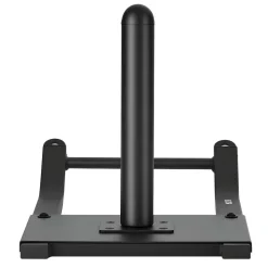 VEVOR Weight Sled, Steel Power Sled, Fitness Strength Training Sleds for Athletic Exercise Speed Improvement, Workout Fitness Equipment with Harness, Compatible with 1/2 in Weight Plates, Black