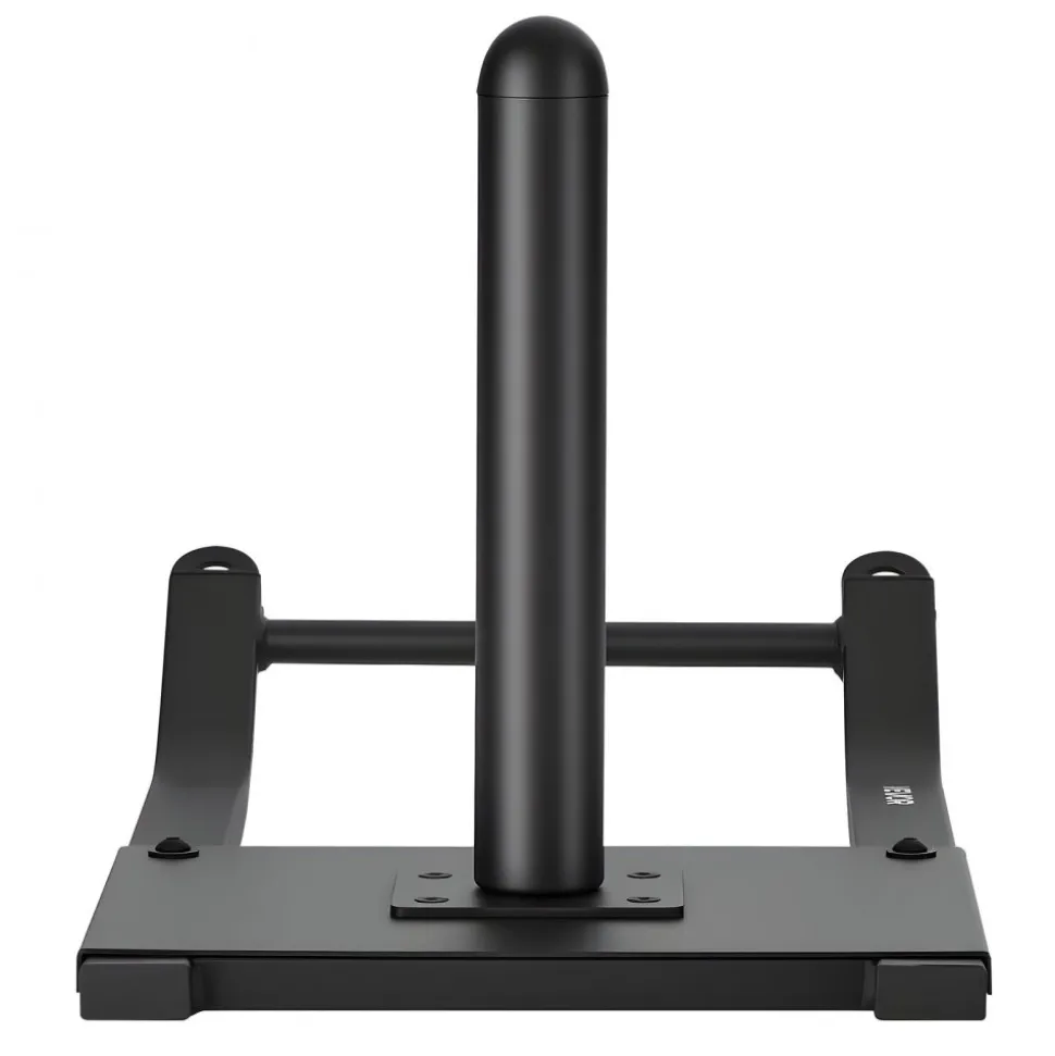 VEVOR Weight Sled, Steel Power Sled, Fitness Strength Training Sleds for Athletic Exercise Speed Improvement, Workout Fitness Equipment with Harness, Compatible with 1/2 in Weight Plates, Black