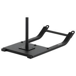 VEVOR Weight Sled, Steel Power Sled, Fitness Strength Training Sleds for Athletic Exercise Speed Improvement, Workout Fitness Equipment with Harness, Compatible with 1/2 in Weight Plates, Black