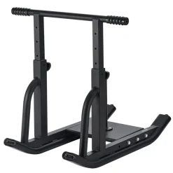 VEVOR Weight Sled, Steel Power Sled, Fitness Training Sleds for Athletic Exercise Speed Improvement, Workout Equipment with Adjustable Height Handle, Compatible with 1/2 in Weight Plates, Black