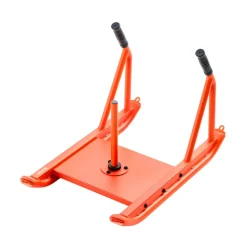 VEVOR Weight Sled, Steel Power Sled, Fitness Strength Training Sleds for Athletic Exercise Speed Improvement, Workout Fitness Equipment with Handle, Compatible with 1/2 in Weight Plates, Orange