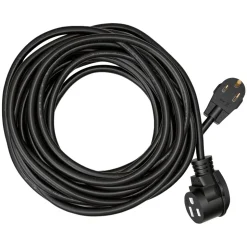 VEVOR Welder Extension Cord, 30 Amp 50 ft, Extension Cord for Portable Welders, NEMA 6-50P, 10/3 AWG, 250V, 7500W Heavy Duty Pure Copper Welder Cable, for Outdoor MIG TIG Plasma, STW Weather-proof