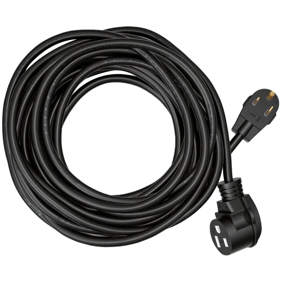 VEVOR Welder Extension Cord, 30 Amp 50 ft, Extension Cord for Portable Welders, NEMA 6-50P, 10/3 AWG, 250V, 7500W Heavy Duty Pure Copper Welder Cable, for Outdoor MIG TIG Plasma, STW Weather-proof