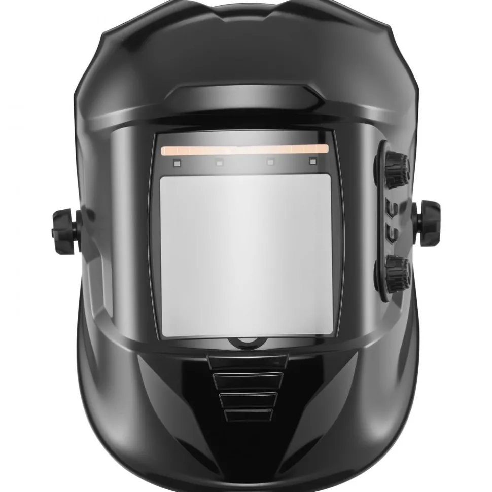 VEVOR Welding Helmet Auto Darkening, 3.94" x 3.74" True Color Welding Hood, 1/1/1/1 Solar-Powered Welder Mask 4 Arc Sensors, Wide Shade 4/5-9/9-13 for TIG MIG ARC Weld Grinding Cutting - METIS Series