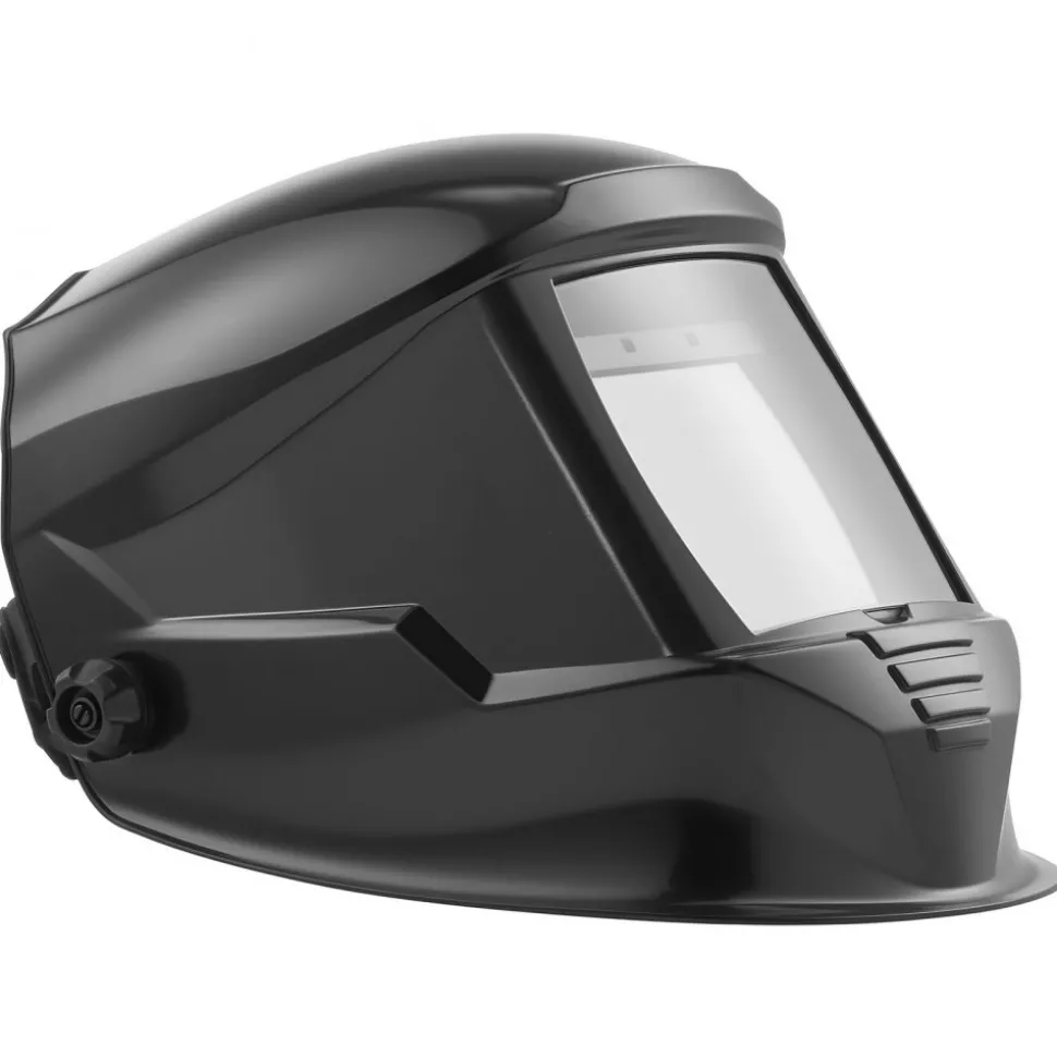 VEVOR Welding Helmet Auto Darkening, 3.94" x 3.74" True Color Welding Hood, 1/1/1/1 Solar-Powered Welder Mask 4 Arc Sensors, Wide Shade 4/5-9/9-13 for TIG MIG ARC Weld Grinding Cutting - METIS Series