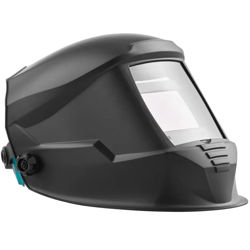 VEVOR Welding Helmet Auto Darkening, 3.94" x 2.34" True Color Welding Hood, Solar-Powered Welder Mask with 4 Arc Sensors, Wide Shade 4/5-9/9-13 for TIG MIG ARC Weld Grinding Cutting - METIS Series