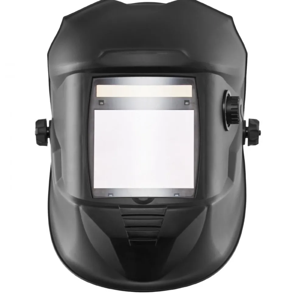 VEVOR Welding Helmet Auto Darkening, 3.94" x 3.15" True Color Welding Hood, Solar-Powered Welder Mask 4 Arc Sensors, Wide Shade 4/5-9/9-13 for TIG MIG Weld Cutting Grinding Application - METIS Series