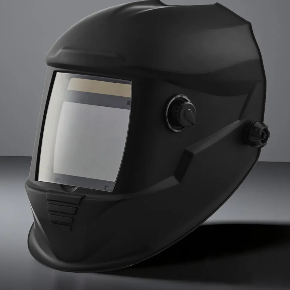 VEVOR Welding Helmet Auto Darkening, 3.94" x 3.15" True Color Welding Hood, Solar-Powered Welder Mask 4 Arc Sensors, Wide Shade 4/5-9/9-13 for TIG MIG Weld Cutting Grinding Application - METIS Series