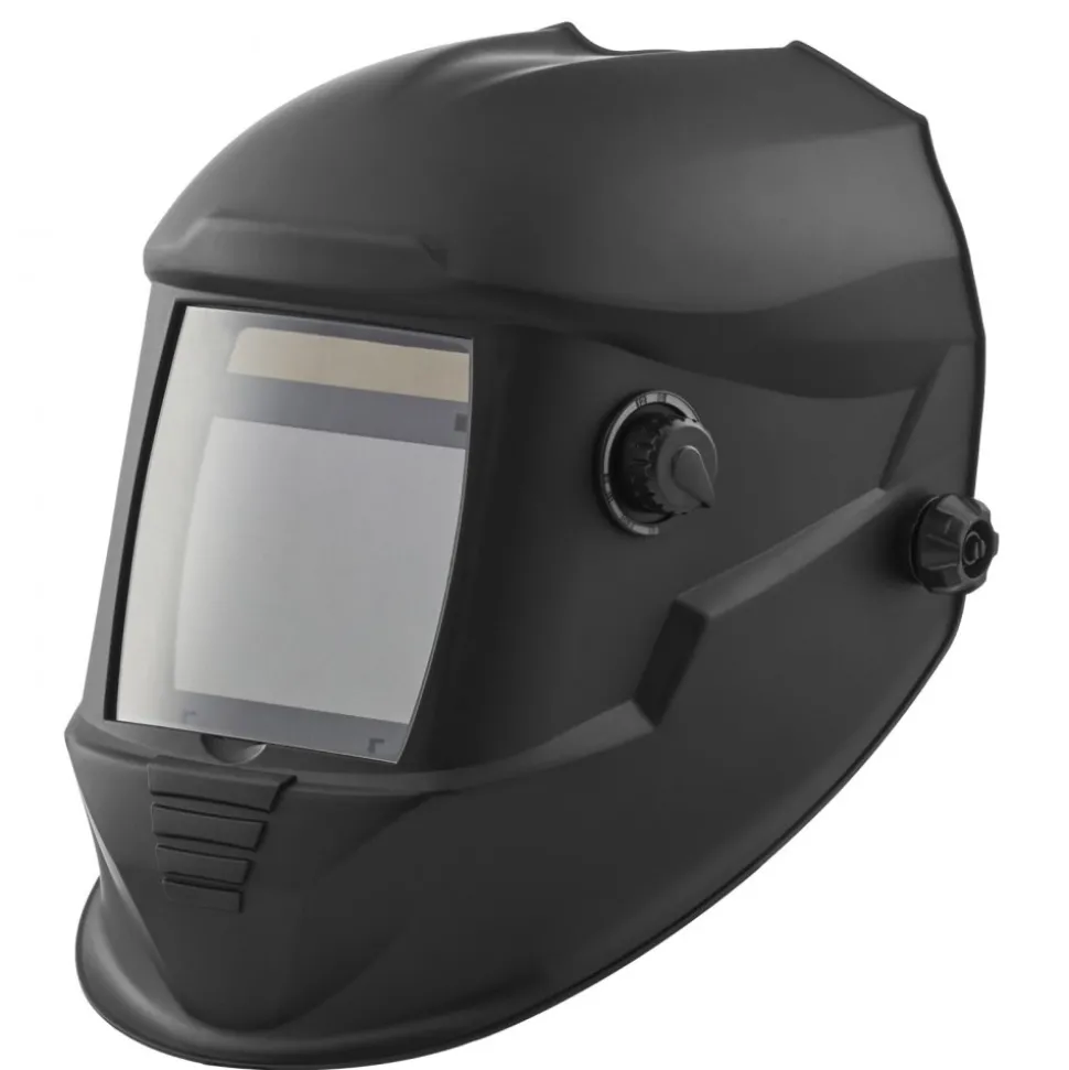 VEVOR Welding Helmet Auto Darkening, 3.94" x 3.15" True Color Welding Hood, Solar-Powered Welder Mask 4 Arc Sensors, Wide Shade 4/5-9/9-13 for TIG MIG Weld Cutting Grinding Application - METIS Series