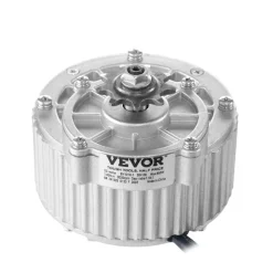 VEVOR 450W Electric Brushed DC Motor Kit - 36V 3000rpm Motor with Upgraded Speed Controller and Twistgrip Throttle Kit for Go Karts E-Bike Motorcycle Scooter