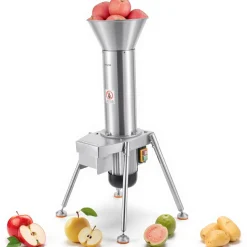 VEVOR 1100W Electric Fruit Apple Crusher, SUS304 Freestanding Crushing Machine, Grinds Whole Apples Up to 3.15