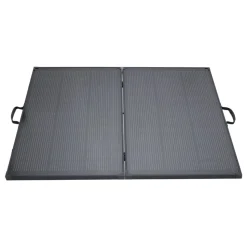 VEVOR 200W Foldable Solar Panel with Frame, 23% High-Efficiency Portable Monocrystalline Solar Panel Charger with 30A PWM Controller & MC4 Output, IP67 Waterproof for Camping, Hiking, RV Trips