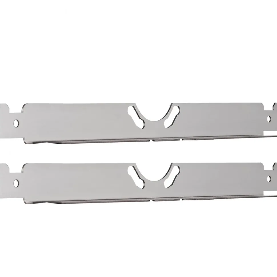 VEVOR Wheel Alignment Tool, 2-Pack Toe Alignment Toe Plates, Stainless Steel Wheel Alignment Tool Plate, Toe Angle Accurate Measurement, Includes 2 Measuring Tapes & Conversion Chart