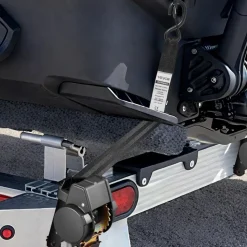 VEVOR Wheel Chock Tie-Down Kit, Fixed Trailer Tie Down Strap, Car Tie Down Kit with S-Hook, Break Strength 1649 lbs & Working Load 550 lbs Motorcycle Tie-Down System for Trailers, Boats, Snowmobiles