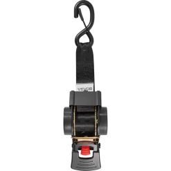 VEVOR Wheel Chock Tie-Down Kit, Fixed Trailer Tie Down Strap, Car Tie Down Kit with S-Hook, Break Strength 1649 lbs & Working Load 550 lbs Motorcycle Tie-Down System for Trailers, Boats, Snowmobiles