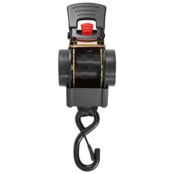 VEVOR Wheel Chock Tie-Down Kit, Fixed Trailer Tie Down Strap, Car Tie Down Kit with S-Hook, Break Strength 1649 lbs & Working Load 550 lbs Motorcycle Tie-Down System for Trailers, Boats, Snowmobiles