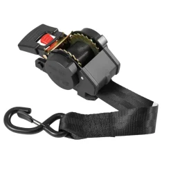 VEVOR Wheel Chock Tie-Down Kit, Fixed Trailer Tie Down Strap, Car Tie Down Kit with S-Hook, Break Strength 1649 lbs & Working Load 550 lbs Motorcycle Tie-Down System for Trailers, Boats, Snowmobiles