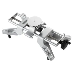 VEVOR Wheel Clamp & Magnetic Adapter, 1 PCS Aluminum Alloy Wheel Alignment Tool for Precise Camber Gauge, Fits 11-25 Inch Rims, Universal Magnetic Gauge Tire Repair Tool for Car Truck SUV Motorcycle