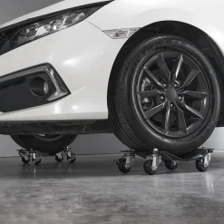 VEVOR Wheel Dolly, 6000 lbs/2722 kg Car Moving Dolly, Wheel Dolly Car Tire Stake Set of 4 Piece, Heavy-duty Car Tire Dolly Cart Moving Cars, Trucks, Trailers, Motorcycles, and Boats