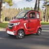VEVOR 4-Wheel Enclosed Mobility Scooter for Seniors Adults, 660lbs Capacity, 3-Seater 2000W Electric Recreational Mobility Scooter 45 Miles Long Range, Remote Unlock, All-Terrain for Touring Shopping