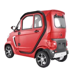 VEVOR 4-Wheel Enclosed Mobility Scooter for Seniors Adults, 660lbs Capacity, 3-Seater 2000W Electric Recreational Mobility Scooter 45 Miles Long Range, Remote Unlock, All-Terrain for Touring Shopping