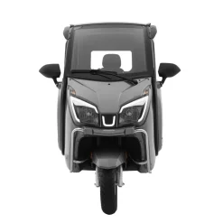 VEVOR 3-Wheel Enclosed Mobility Scooter for Seniors Adults, 650lbs Capacity, 3-Seater 1500W Electric Recreational Mobility Scooter 37 Miles Long Range, Remote Unlock, All-Terrain for Shopping Touring